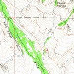 United States Geological Survey Dark Canyon, UT (1965, 24000-Scale) digital map