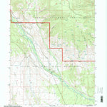 United States Geological Survey Dark Canyon, UT (1996, 24000-Scale) digital map