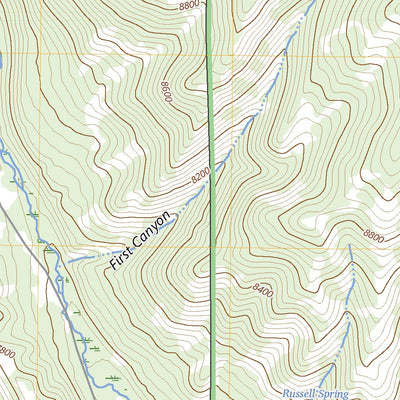 United States Geological Survey Dark Canyon, UT (2023, 24000-Scale) digital map
