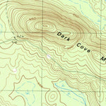 United States Geological Survey Dark Cove Mountain, ME (1990, 24000-Scale) digital map