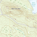 United States Geological Survey Dark Cove Mountain, ME (2021, 24000-Scale) digital map