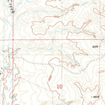 United States Geological Survey Darlington Draw West, WY (1982, 24000-Scale) digital map