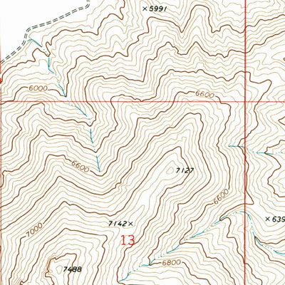 United States Geological Survey Darlington, ID (1969, 24000-Scale) digital map