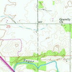 United States Geological Survey Darlington, IN (1958, 24000-Scale) digital map