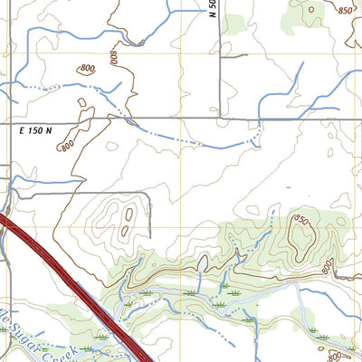 United States Geological Survey Darlington, IN (2022, 24000-Scale) digital map