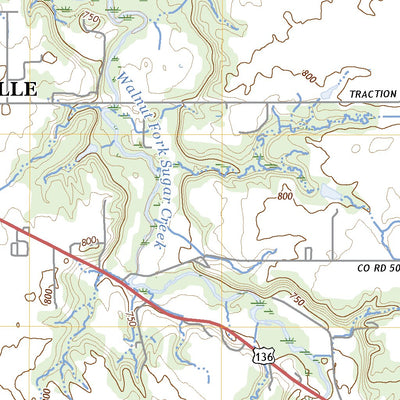 United States Geological Survey Darlington, IN (2022, 24000-Scale) digital map
