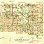 United States Geological Survey Darlington, MO (1940, 62500-Scale) digital map