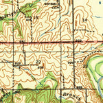 United States Geological Survey Darlington, MO (1940, 62500-Scale) digital map