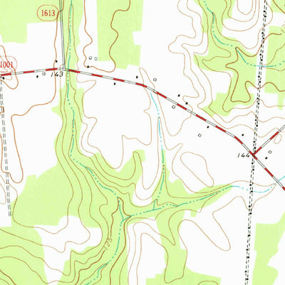 United States Geological Survey Darlington, NC (1974, 24000-Scale) digital map