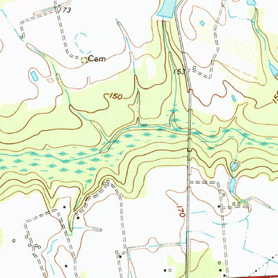 United States Geological Survey Darlington West, SC (1963, 24000-Scale) digital map
