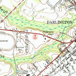 United States Geological Survey Darlington West, SC (1963, 24000-Scale) digital map