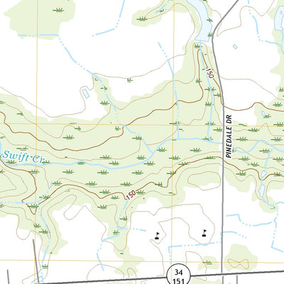 United States Geological Survey Darlington West, SC (2020, 24000-Scale) digital map