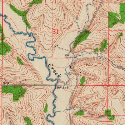 United States Geological Survey Darlington, WI (1962, 24000-Scale) digital map