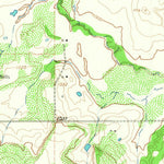 United States Geological Survey Darnell Branch, TX (1964, 24000-Scale) digital map