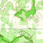 United States Geological Survey Darnell Branch, TX (1964, 24000-Scale) digital map