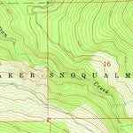 United States Geological Survey Darrington, WA (1966, 24000-Scale) digital map