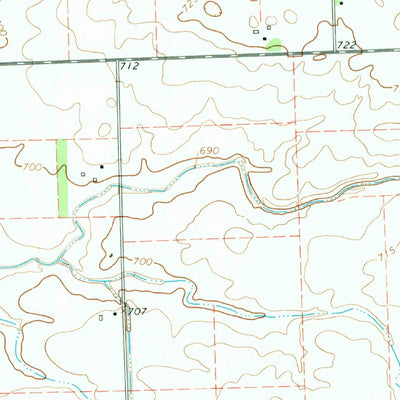 United States Geological Survey Darrow, IL-IN (1964, 24000-Scale) digital map