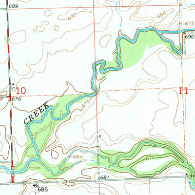 United States Geological Survey Darrow, IL-IN (1964, 24000-Scale) digital map