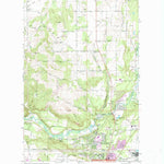 United States Geological Survey Dartford, WA (1973, 24000-Scale) digital map