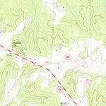 United States Geological Survey Darvills, VA (1964, 24000-Scale) digital map