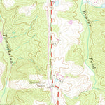 United States Geological Survey Darvills, VA (1964, 24000-Scale) digital map