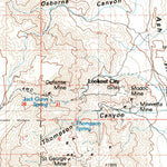 United States Geological Survey Darwin Hills, CA (1985, 100000-Scale) digital map