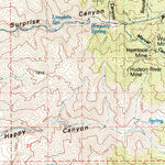 United States Geological Survey Darwin Hills, CA (1985, 100000-Scale) digital map