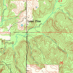 United States Geological Survey Darwin, OK (1961, 24000-Scale) digital map