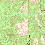 United States Geological Survey Darwin, OK (1961, 24000-Scale) digital map