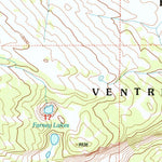 United States Geological Survey Darwin Peak, WY (1996, 24000-Scale) digital map
