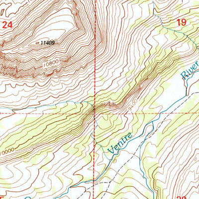 United States Geological Survey Darwin Peak, WY (1996, 24000-Scale) digital map