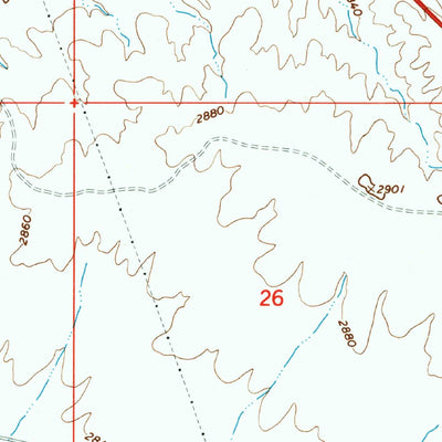 United States Geological Survey Date Creek Ranch, AZ (1967, 24000-Scale) digital map
