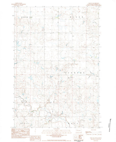 United States Geological Survey Date NE, SD (1983, 24000-Scale) digital map
