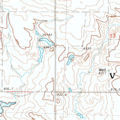 United States Geological Survey Date NE, SD (1983, 24000-Scale) digital map