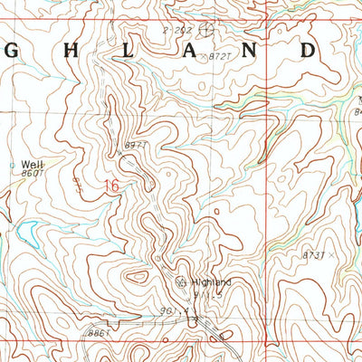 United States Geological Survey Date, SD (1983, 24000-Scale) digital map