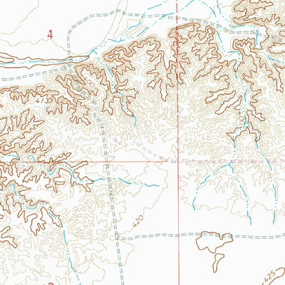 United States Geological Survey Dateland, AZ (1965, 24000-Scale) digital map