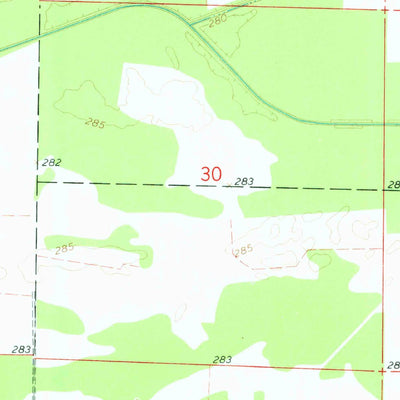 United States Geological Survey Datto, AR-MO (1964, 24000-Scale) digital map