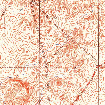 United States Geological Survey Daulton, CA (1942, 24000-Scale) digital map