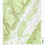 United States Geological Survey Daus, TN (1946, 24000-Scale) digital map