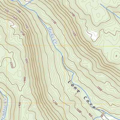 United States Geological Survey Daus, TN (2022, 24000-Scale) digital map
