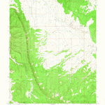 United States Geological Survey Dave Canyon, UT (1964, 24000-Scale) digital map