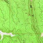 United States Geological Survey Dave Canyon, UT (1964, 24000-Scale) digital map