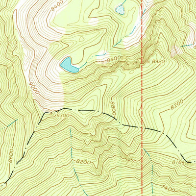United States Geological Survey Dave Lewis Peak, ID (1962, 24000-Scale) digital map
