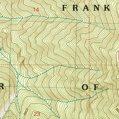 United States Geological Survey Dave Lewis Peak, ID (2004, 24000-Scale) digital map