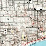 United States Geological Survey Davenport East, IA-IL (1993, 24000-Scale) digital map