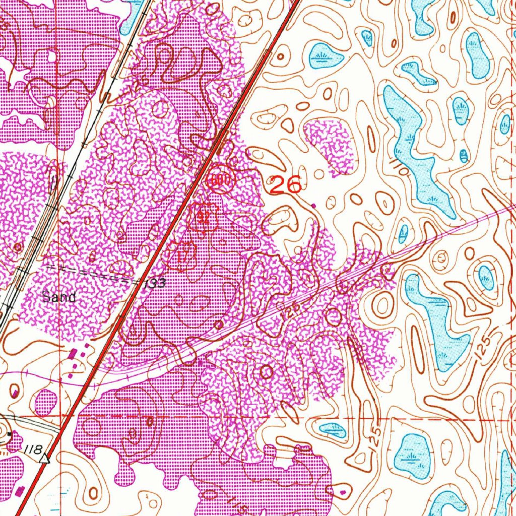 Davenport, FL (1953, 24000-Scale) Map by United States Geological ...