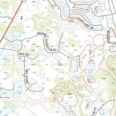 United States Geological Survey Davenport, FL (2021, 24000-Scale) digital map