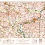 United States Geological Survey Davenport, IA-IL (1962, 250000-Scale) digital map