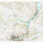 United States Geological Survey Davenport, IA-IL (1984, 100000-Scale) digital map
