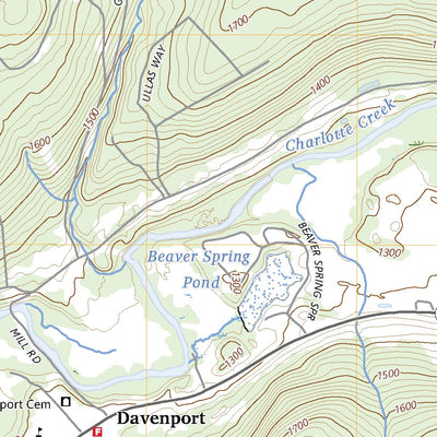 United States Geological Survey Davenport, NY (2023, 24000-Scale) digital map